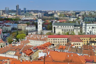 Vilnius şehir merkezi Panoraması