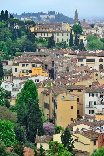 Vista de los tejados en Florencia. Italia — Foto de Stock