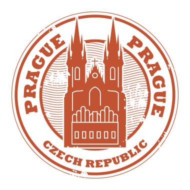 Prague, Çek Cumhuriyeti damgası