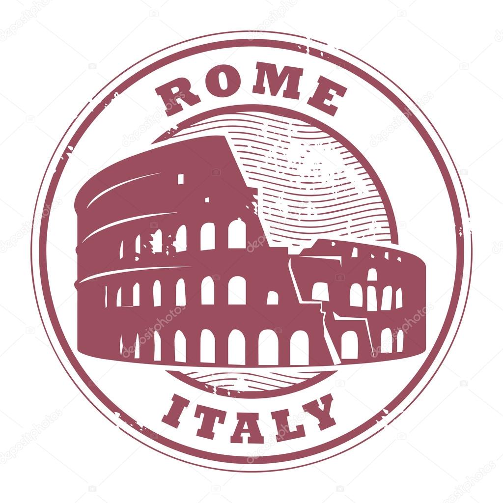 Rome, Italy stamp