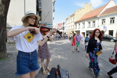 Mayıs 'ta sokak müziği günü, Vilnius