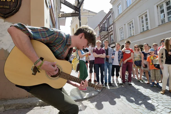 Street music day on May, VIlnius