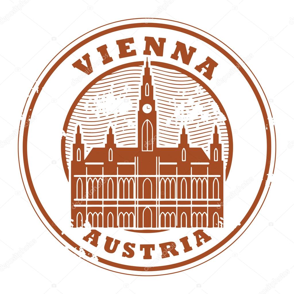 Vienna, Austria stamp Stock Vector Image by ©_fla #25567103
