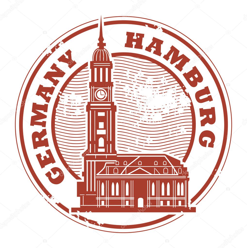 Hamburg, Germany stamp