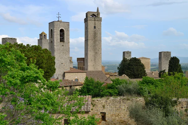 İtalya, Toskana. San gimignano — Stok fotoğraf