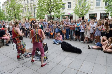 sokak müziği günü Mayıs, vilnius