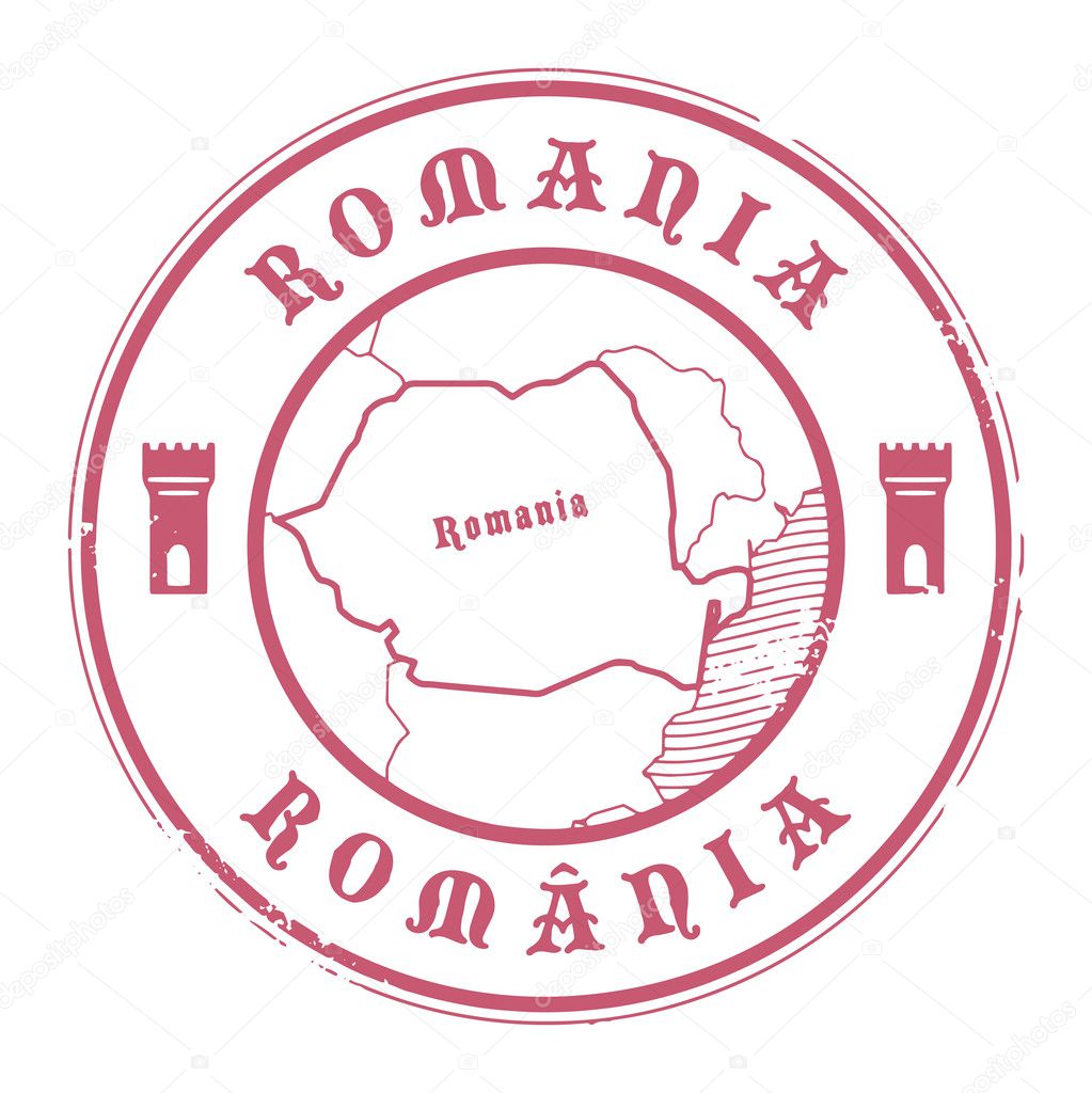 Romania stamp