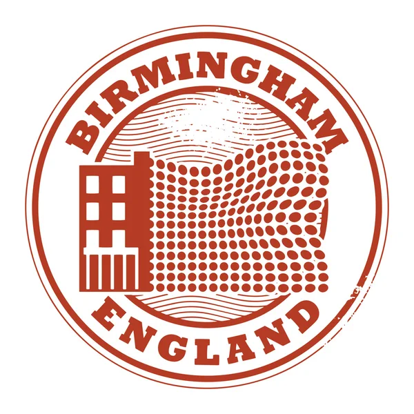 Birmingham, Engeland stempel — Stockvector