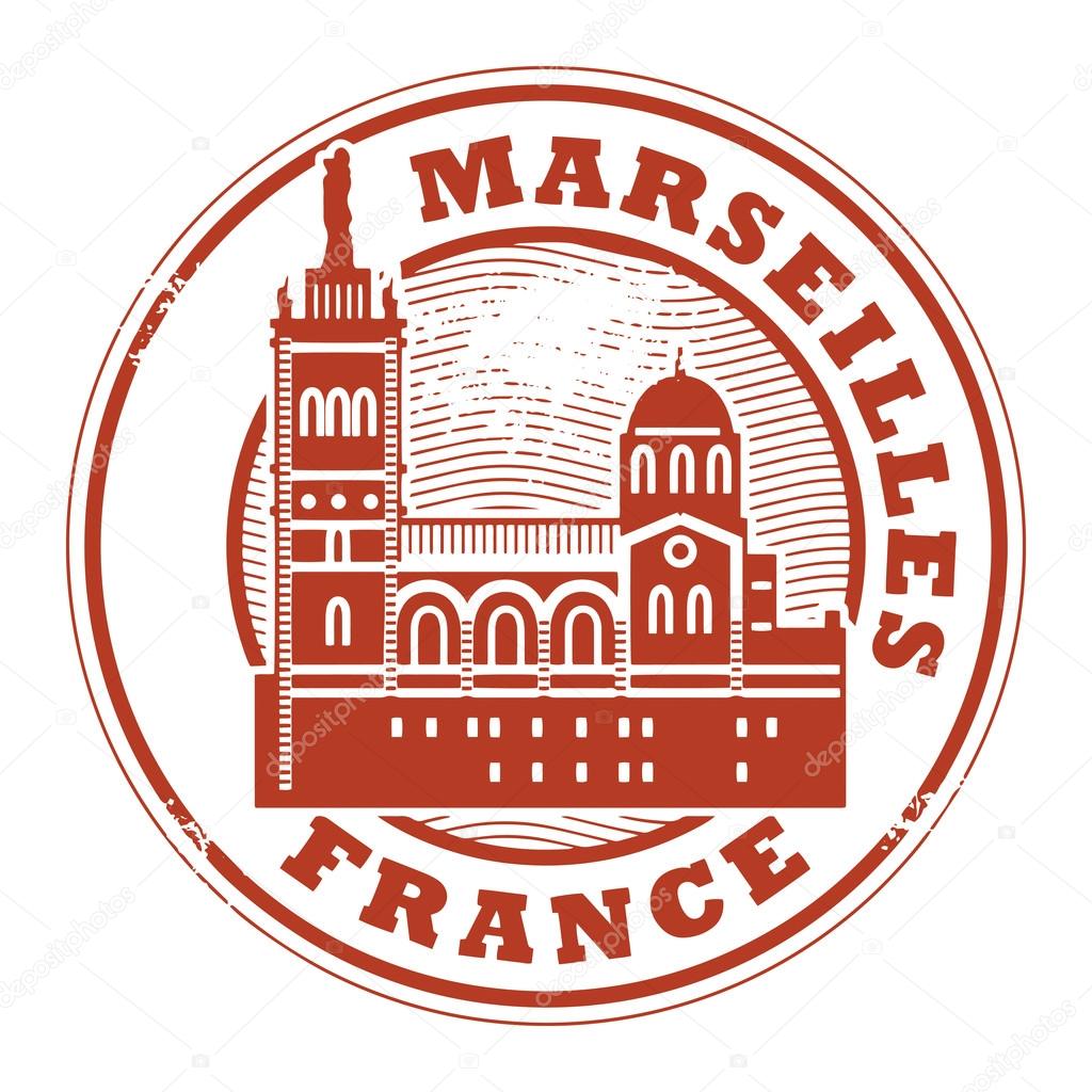 Marseilles, France stamp