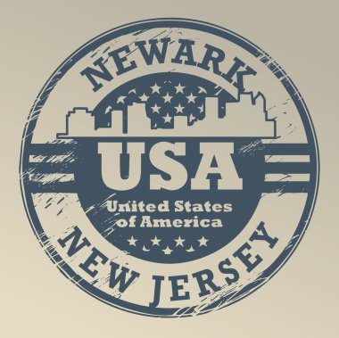 New Jersey'de, newark damgası