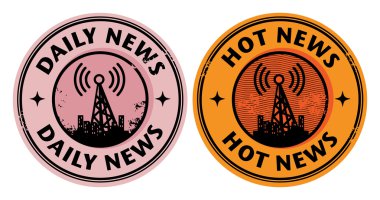 News stamp clipart