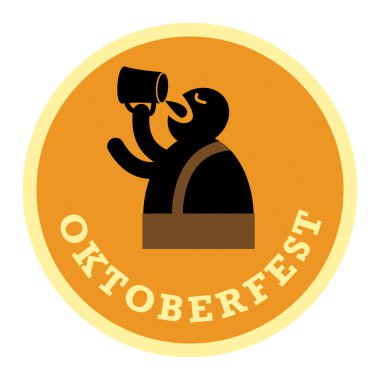 Oktoberfest bira etiket