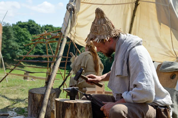 Festival of Experimental Archaeology, Lithuania — Stock Photo, Image