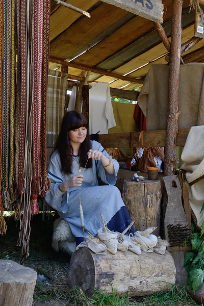 Festival of Experimental Archaeology, Lithuania — Stock Photo, Image