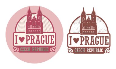Prag, Çek Cumhuriyeti damga seviyorum
