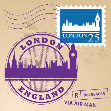 Londra, İngiltere'ye damga