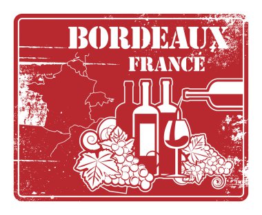 Bordeaux, Fransa damgası