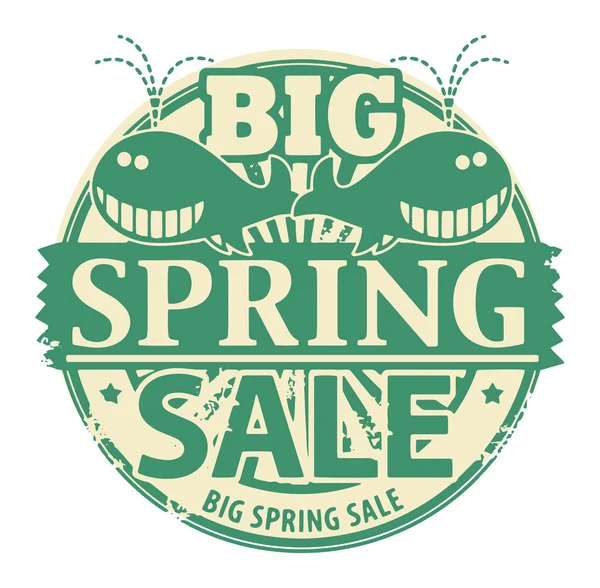 Big Spring Sale stamp — Stock Vector