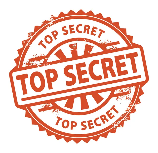 Top Secret stamp — Stock Vector