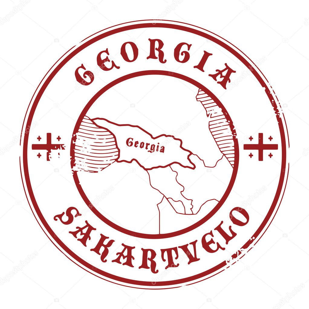 Georgia stamp