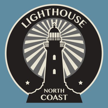 Lighthouse silhouette
