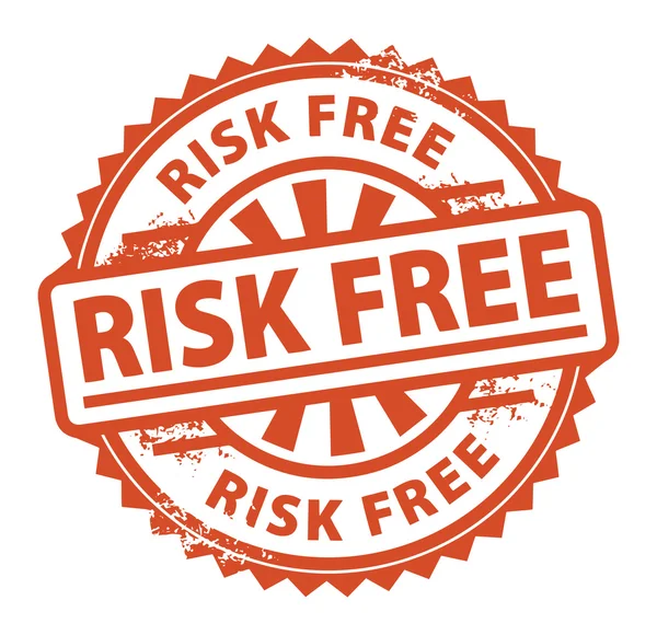 Sello libre de riesgo — Archivo Imágenes Vectoriales