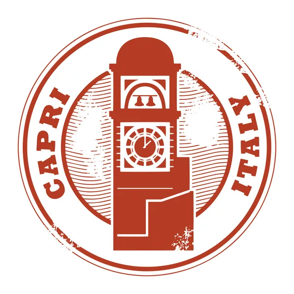 Capri, İtalya damgası