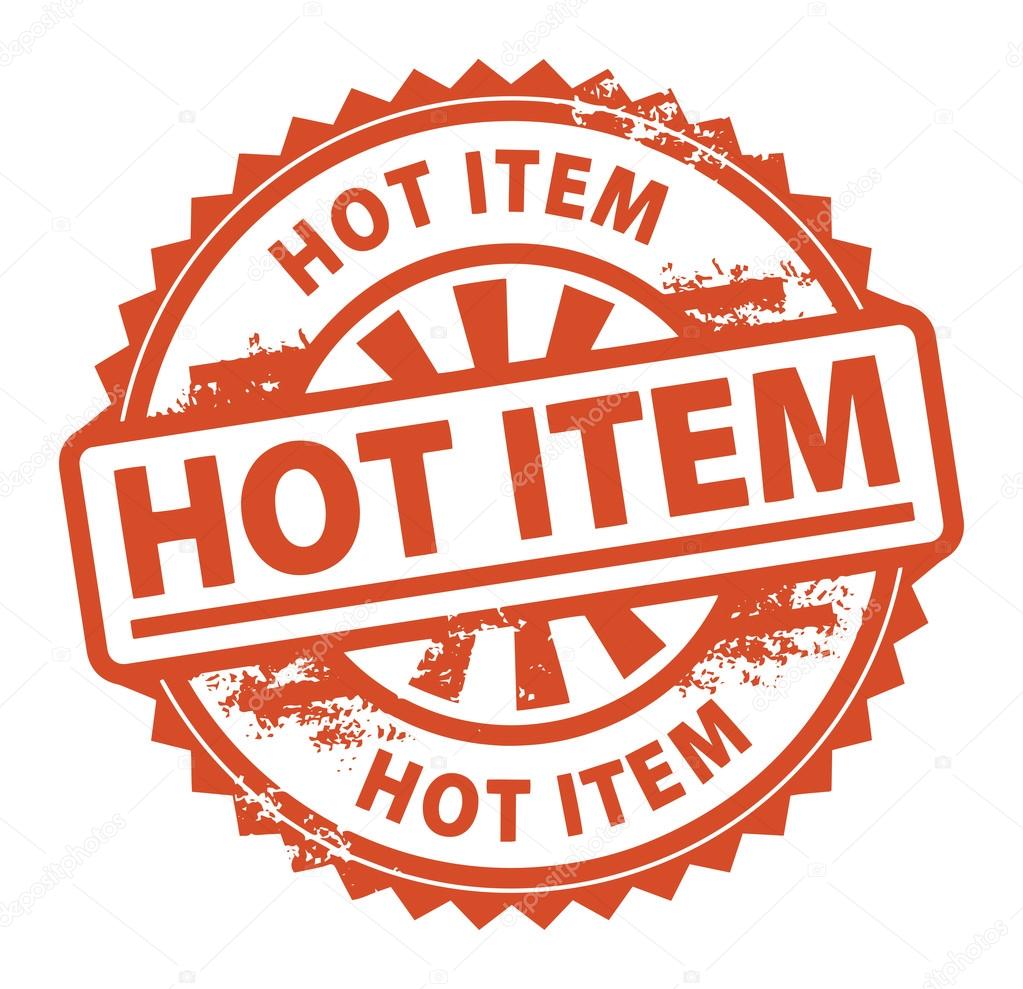 Hot Item stamp Stock Vector Image by ©_fla 30742827