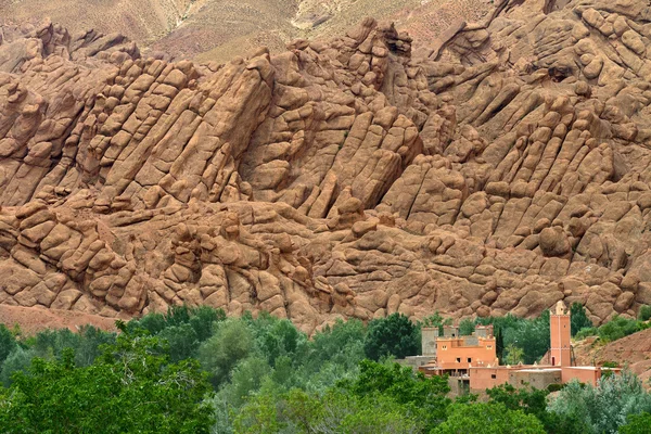 Antiguo pueblo en Marruecos — Foto de Stock