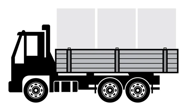 Delivery truck — Stock Vector