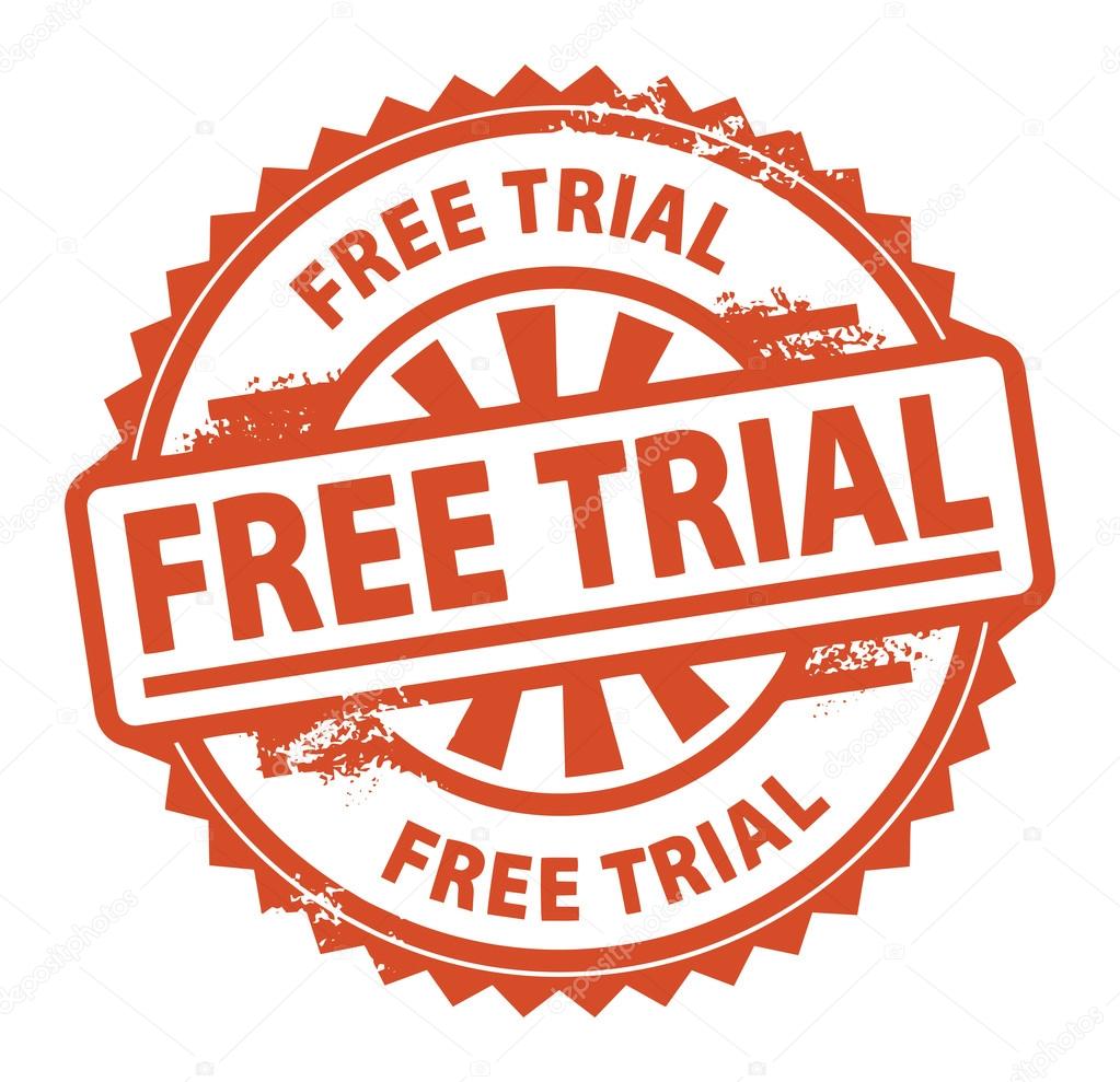 Free Trial stamp