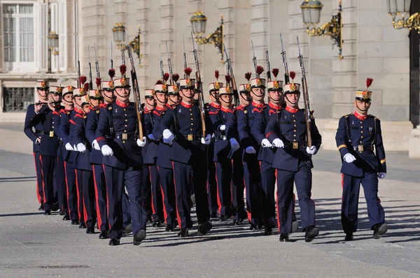 Royal Guards participate — Stock Photo, Image