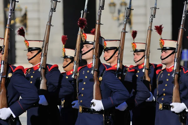 Royal Guards participate — Stock Photo, Image