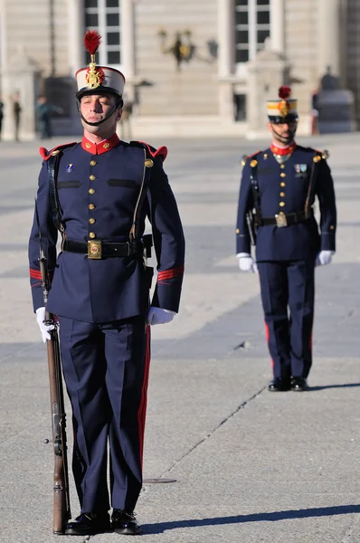 Guardas Reais, Madrid — Fotografia de Stock