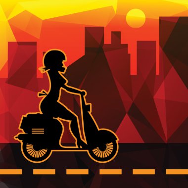 Scooter kız
