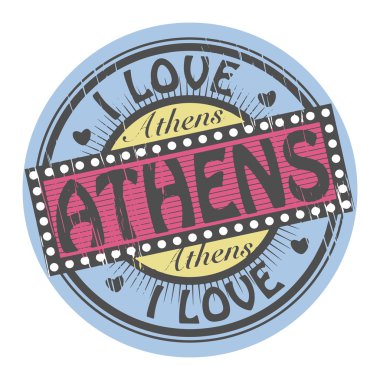 damga Atina seviyorum metin ile