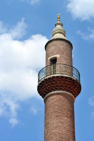 Minareetti moskeija — kuvapankkivalokuva