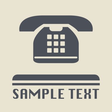 telefon simgesini veya işareti