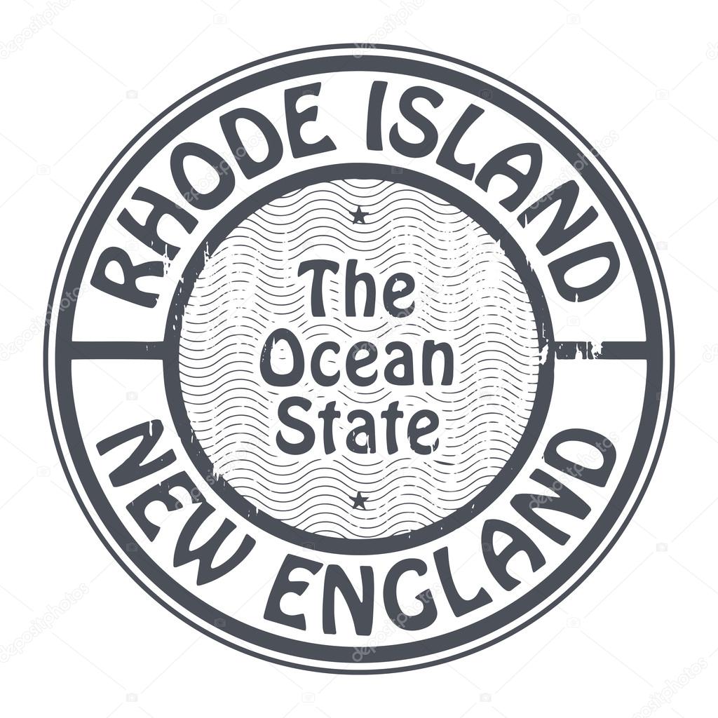 stamp Rhode Island, New England