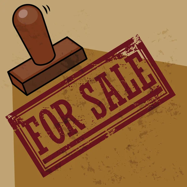 Selo para venda — Vetor de Stock