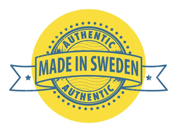 Made in Sweden — Stock Vector