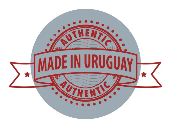 Fabriqué en uruguay — Image vectorielle