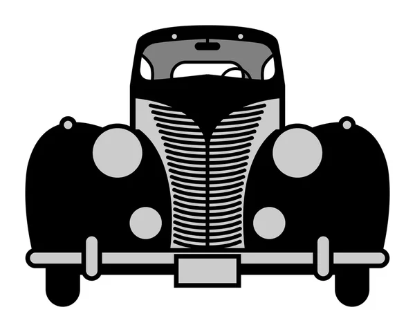 Coche retro — Vector de stock