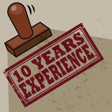 10 yıllık damga deneyimi