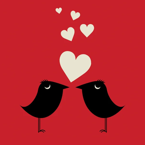 Happy Valentines Day Chariot de souhaits — Image vectorielle