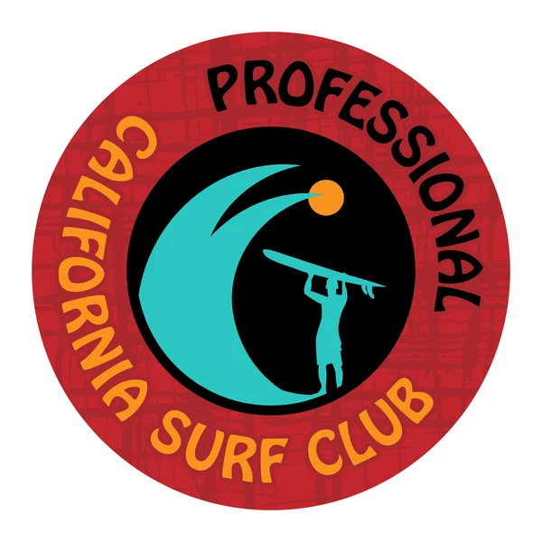 Surfer σημάδι — Διανυσματικό Αρχείο