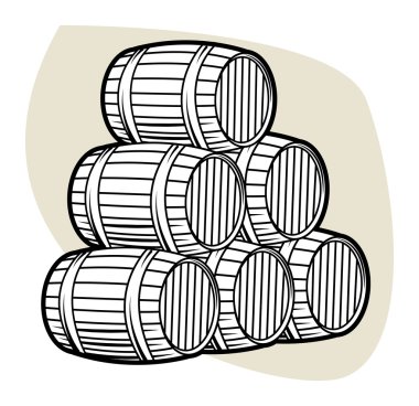 şarap ya da bira varil