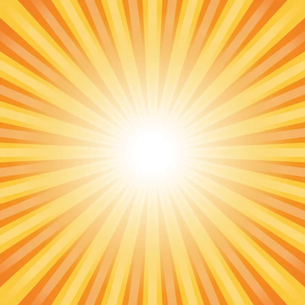 Absztrakt Sunburst — Stock Vector