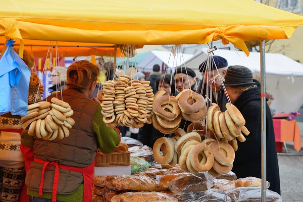 Feria de Kaziuko el 7 de marzo de 2014 en Vilnius, Lituania — Foto de Stock