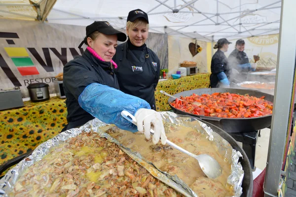 Kaziuko fair on Mar 7, 2014 in Vilnius, Lithuania — Stock Photo, Image